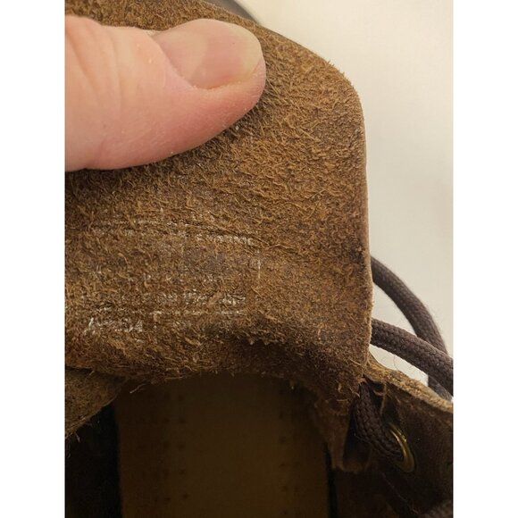 Doc Martens Womens 7 Men 5.5 Crazy Horse Boots Brown Leather EUC - Picture 10 of 10